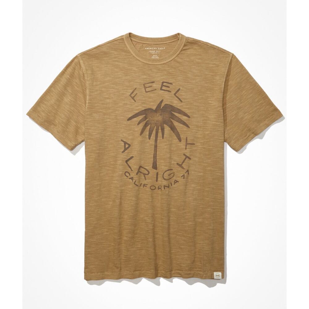 American Eagle Graphic T Filling Alright California Size XXXL